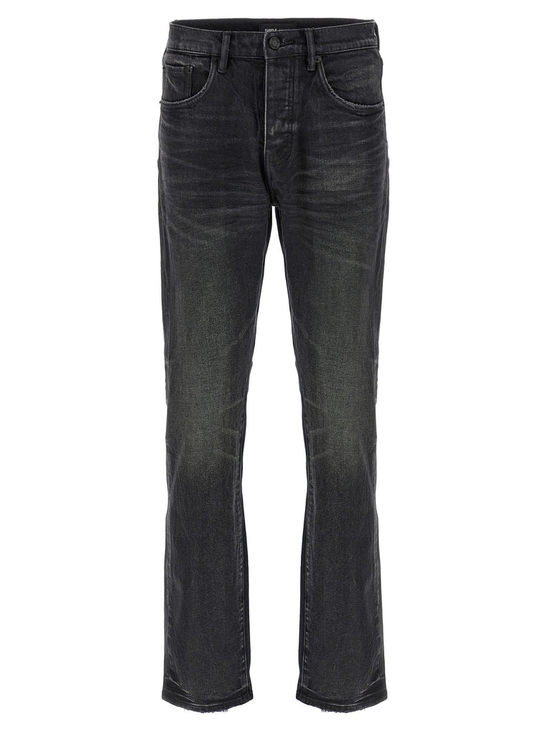 'P005 Double Dip Coated' jeans