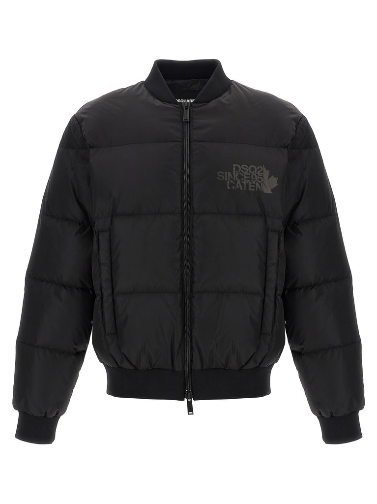 Padded bomber jacket