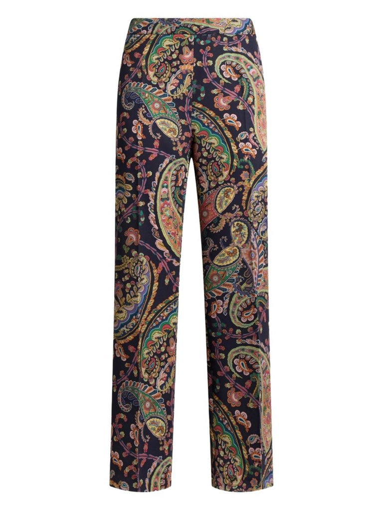 PAISLEY FOLIAGE "BOOTCUT" PANTS
