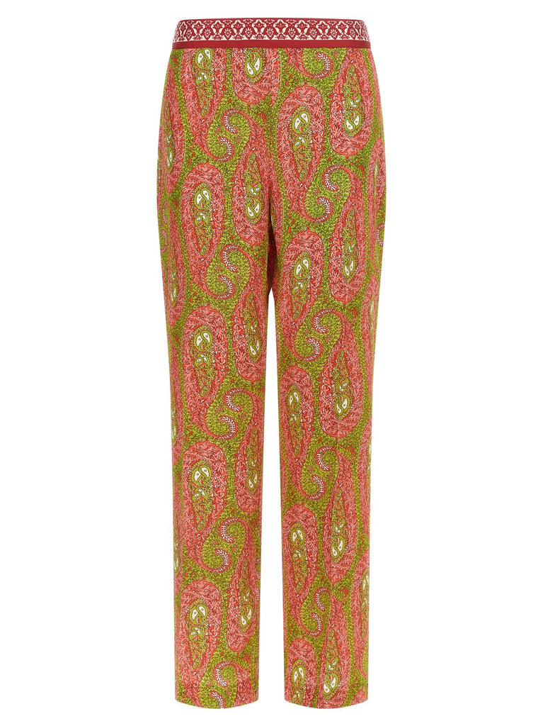 'Paisley foliage' pants