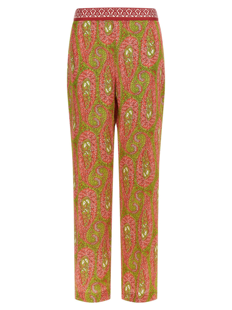 'Paisley foliage' pants