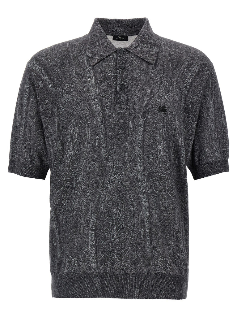 'Paisley' polo shirt