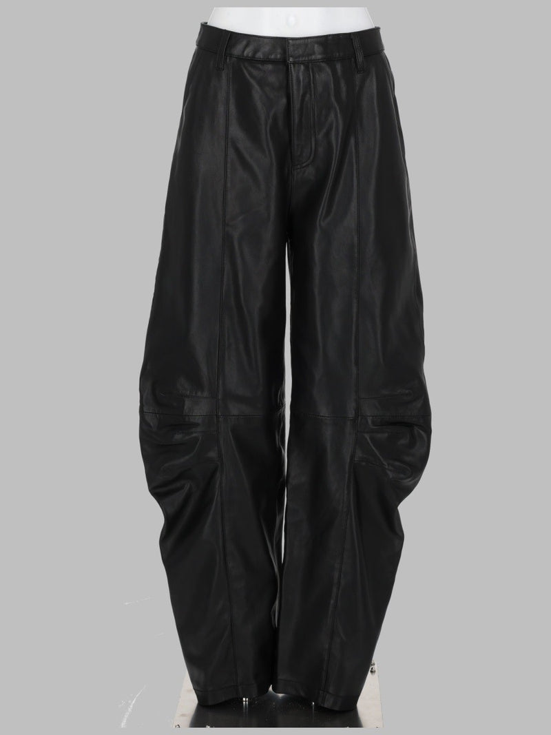 PANTALONE CARGO IN PELLE