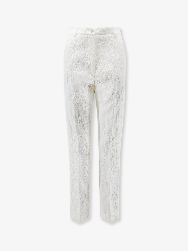 Pantaloni in cotone e viscosa