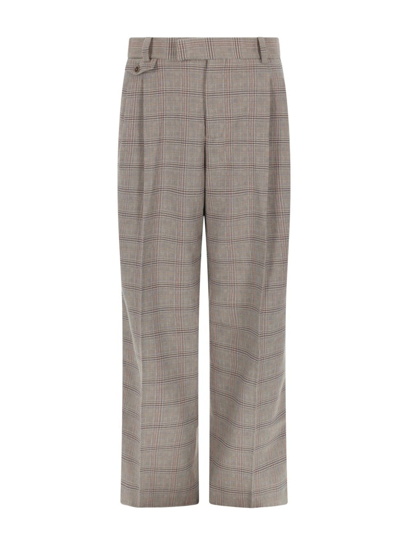 PANTS "LARGE À CARREAUX"
