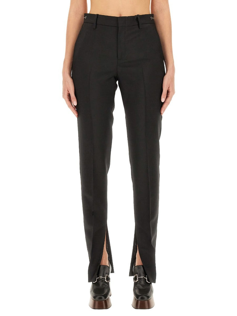 PANTS WITH CLAMP