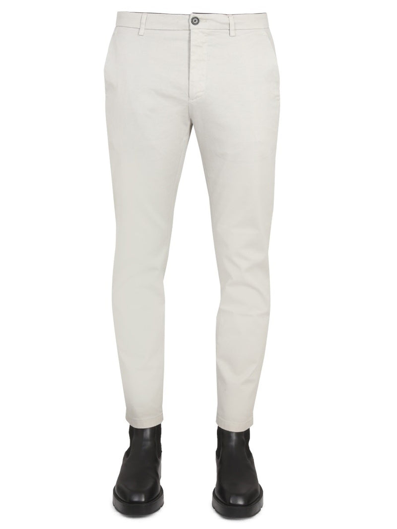 PANTS WITH LOGO PATCH