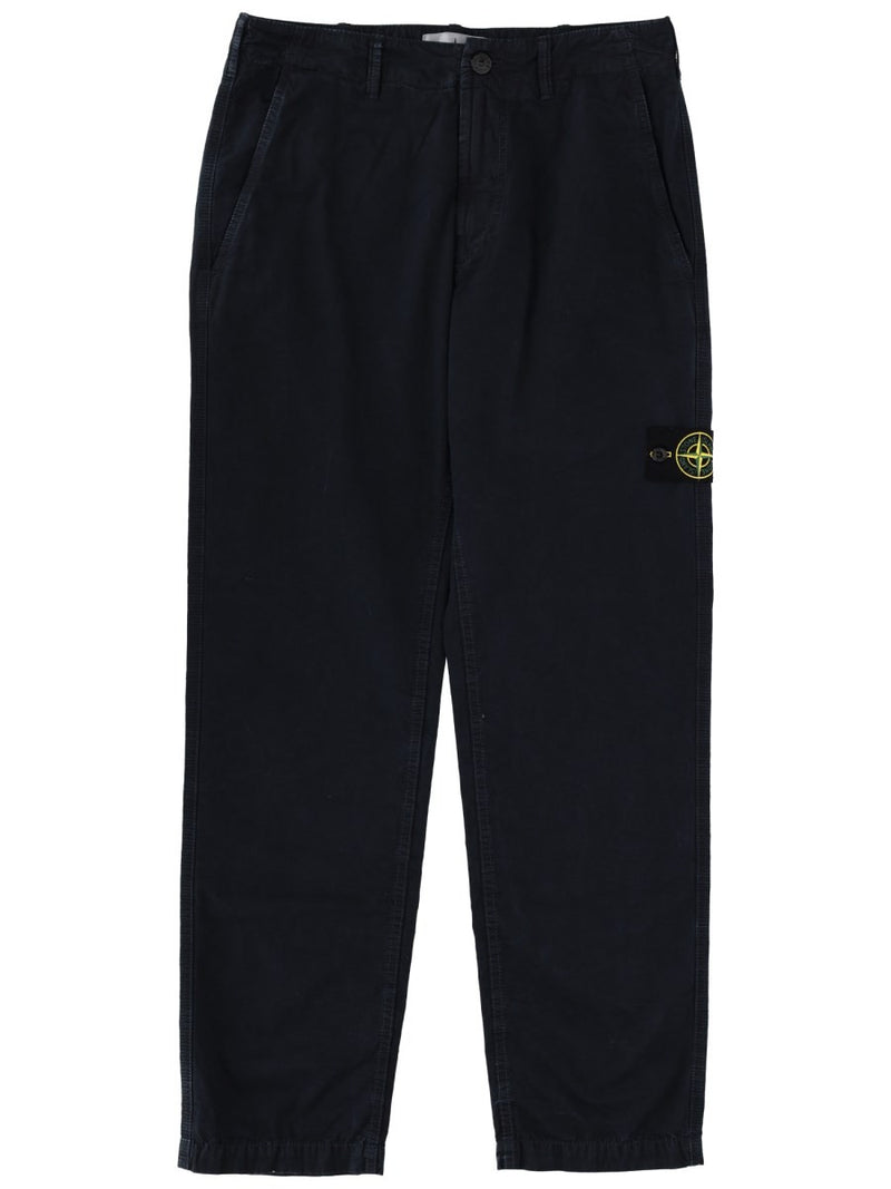 PANTS WITH LOGO PATCH