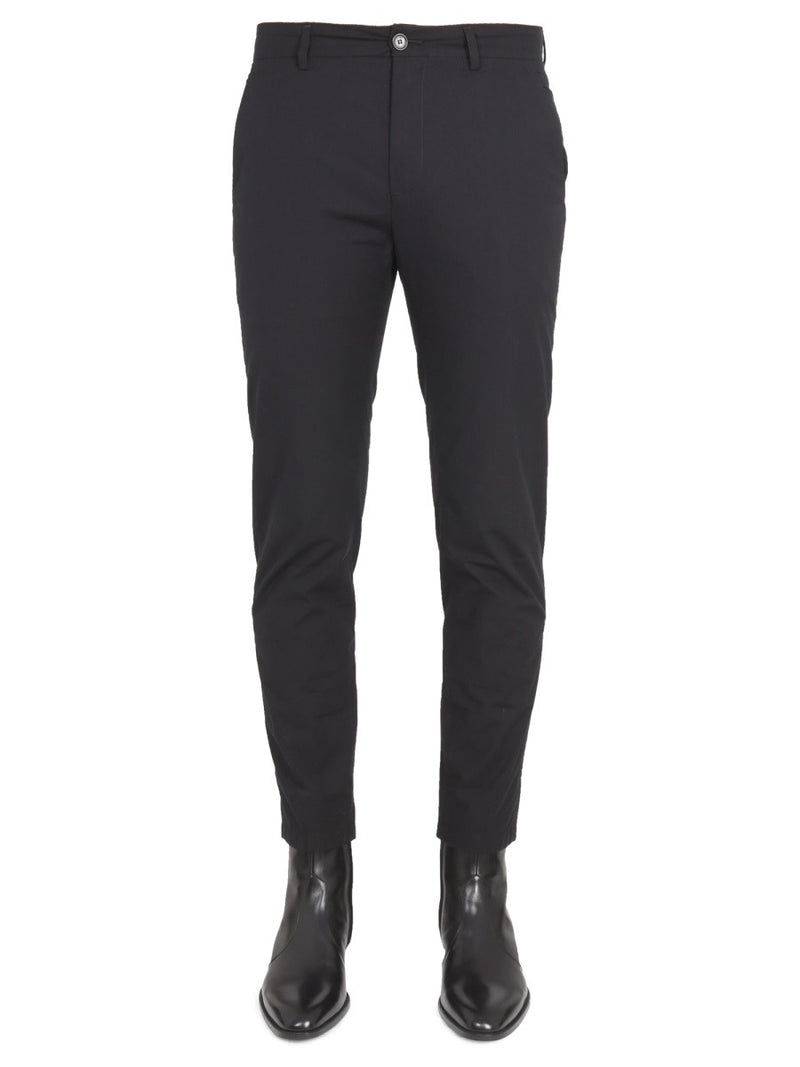 PANTS WITH LOGO PATCH