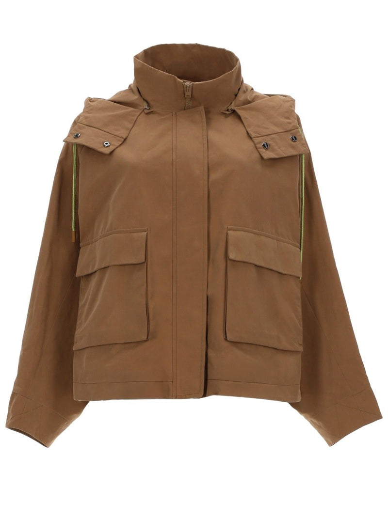 PARKA CORTO CON CAPPUCCIO