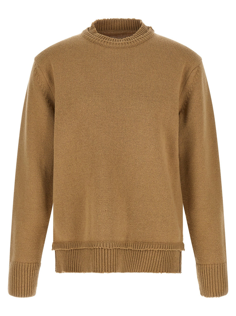 Patch sweater
