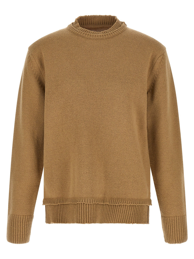 Patch sweater