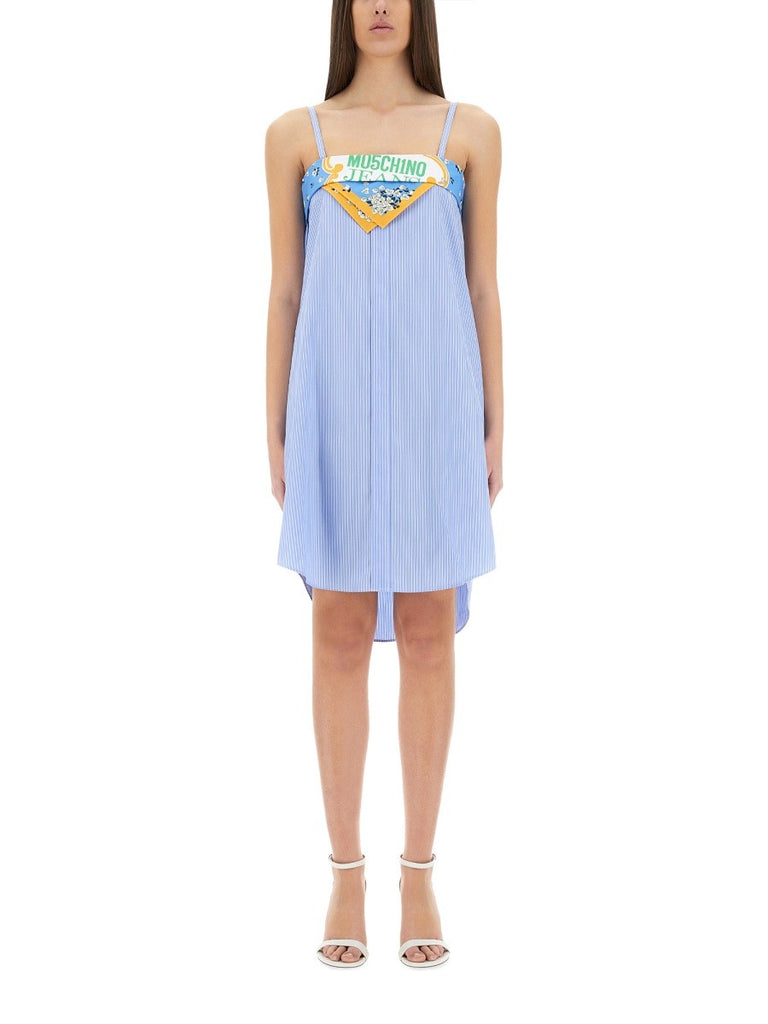 PATCHWORK COTTON DRESS