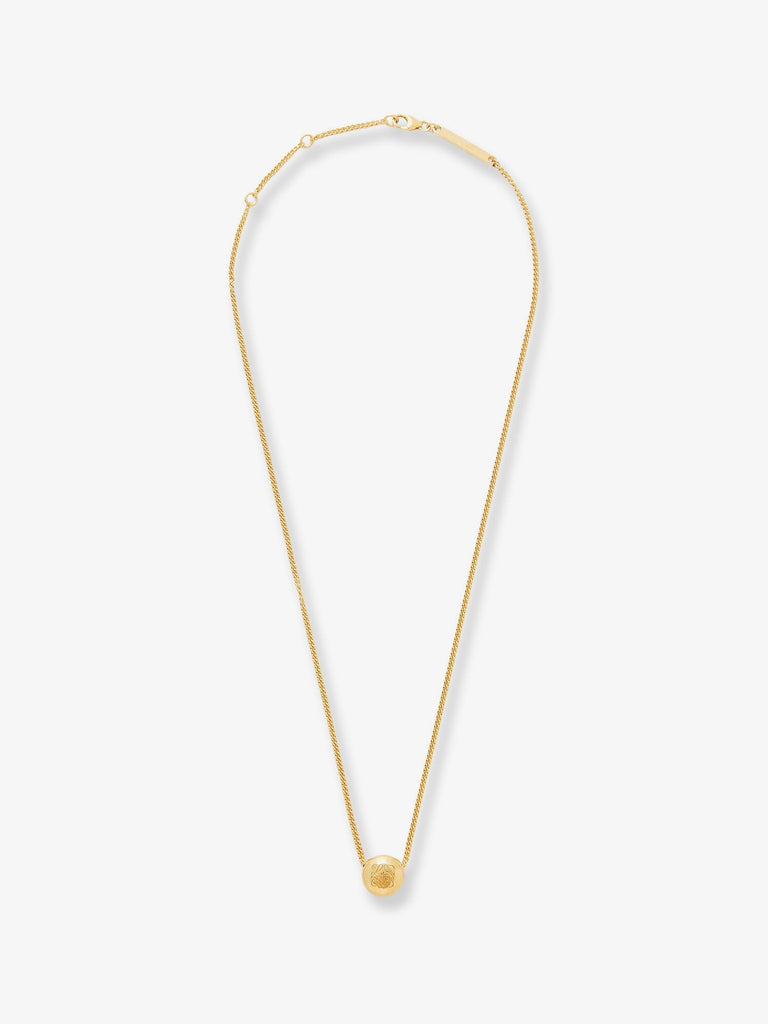 Paula's Ibiza -Anagram Pebble silver necklace