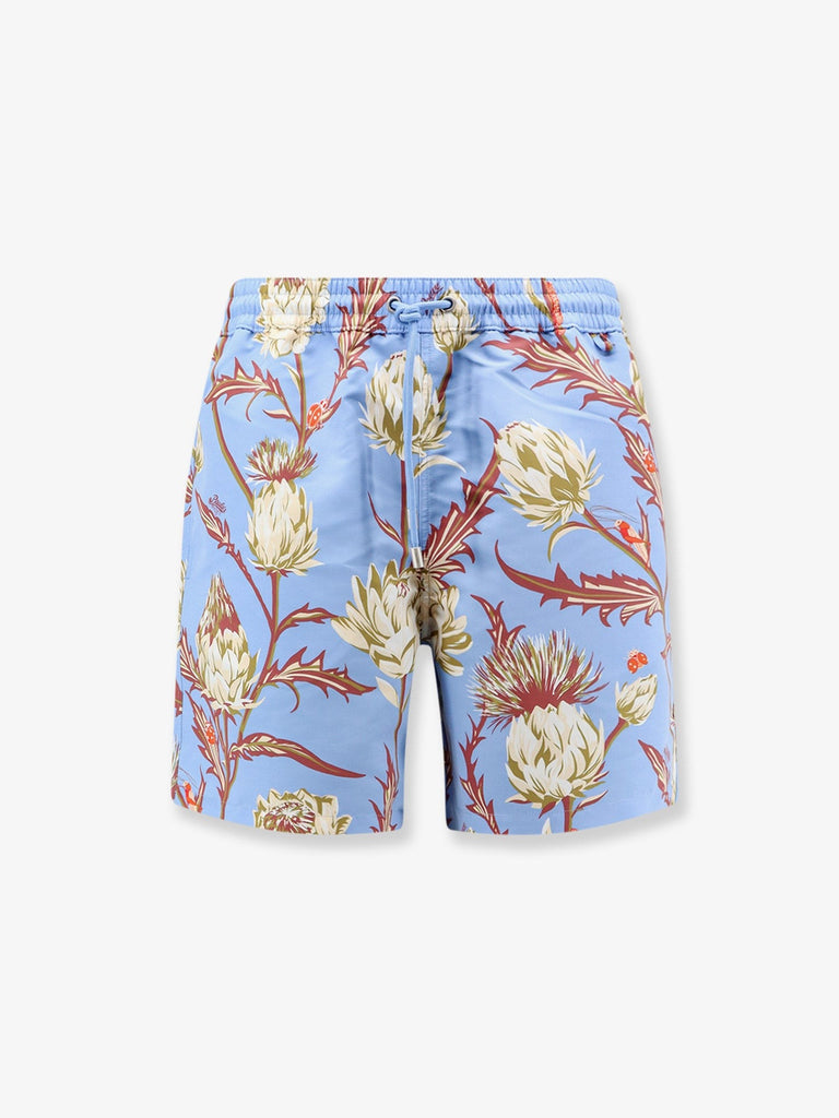 Paula's Ibiza floral print nylon swim trunks