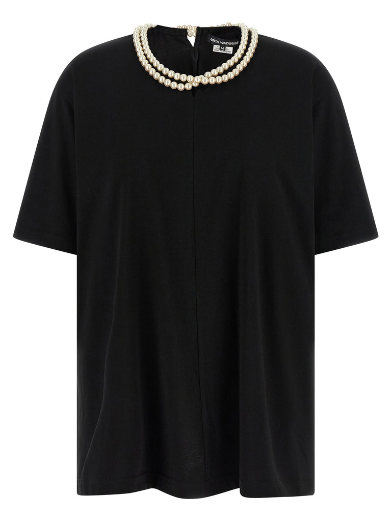 Pearl necklace t-shirt