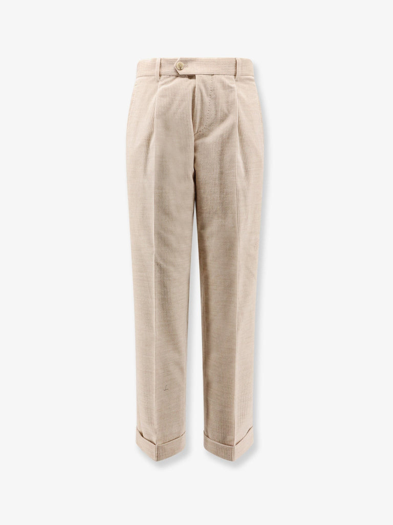 Peet Pleat corduroy trousers