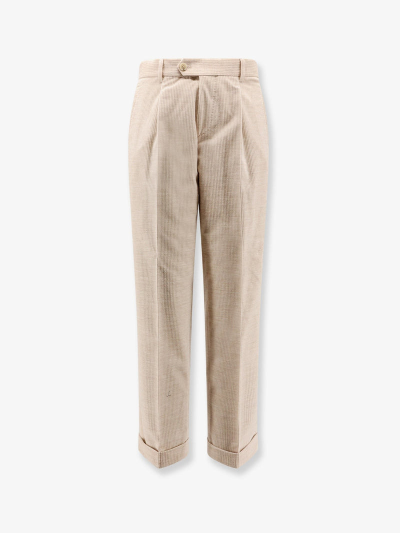 Peet Pleat corduroy trousers
