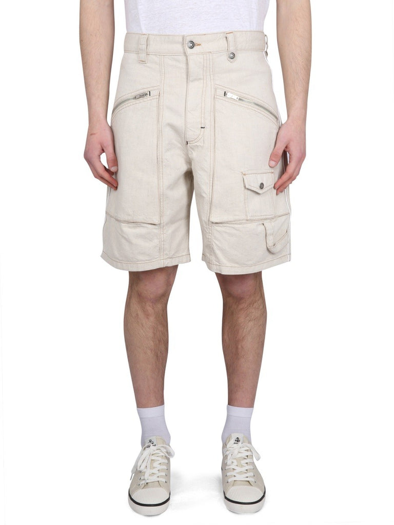 PEIO DENIM BERMUDA SHORTS