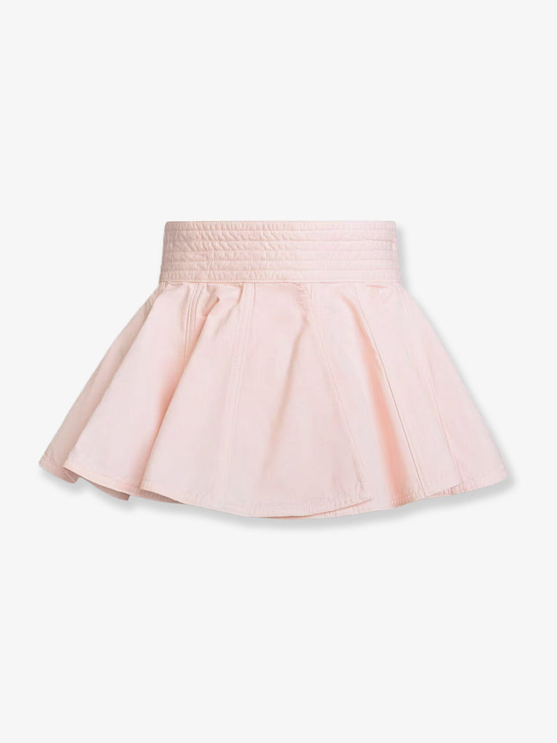 Peplum cotton belt