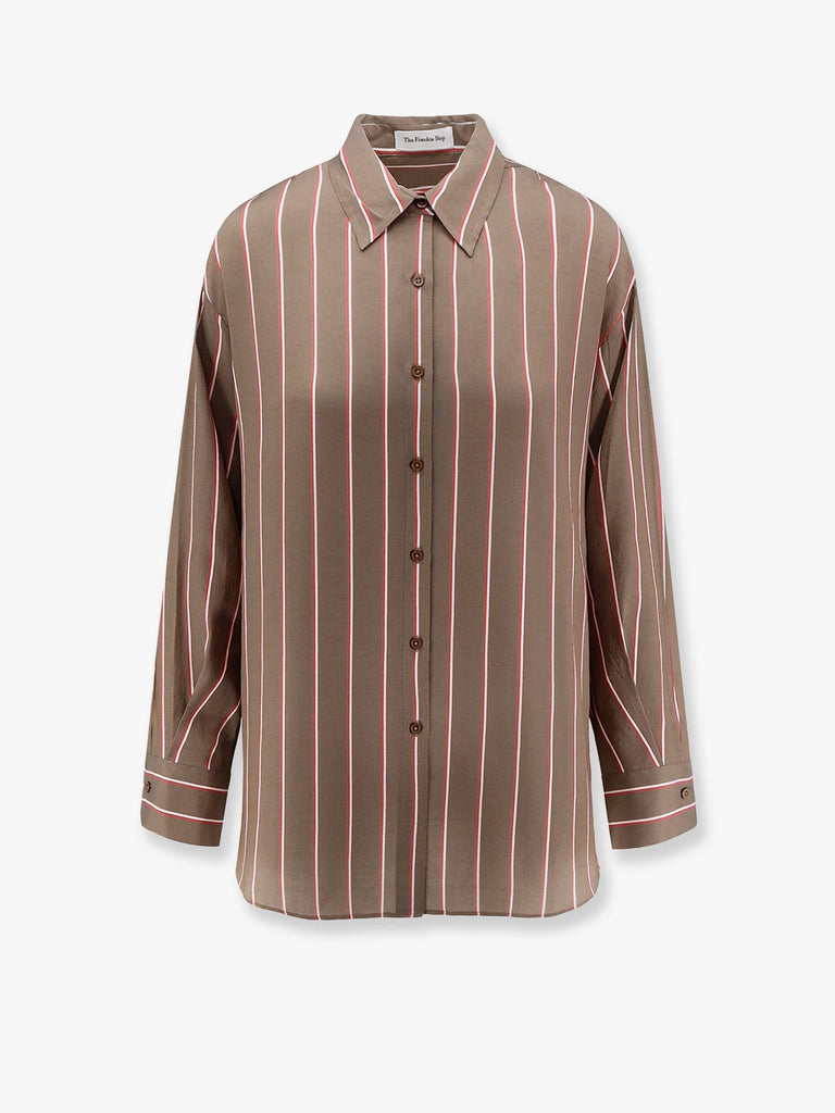Peri Fluid viscose and silk shirt