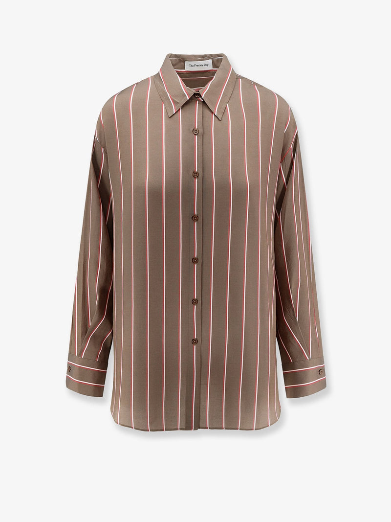Peri Fluid viscose and silk shirt