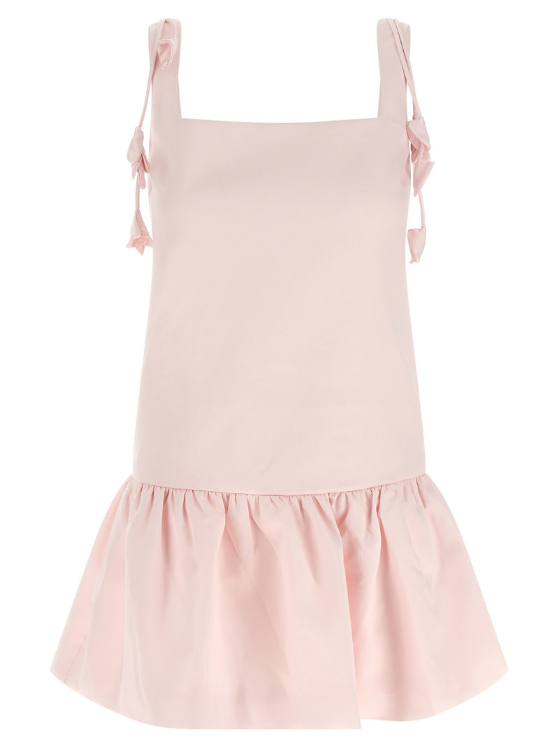 'Pink Flower Taffetà' dress