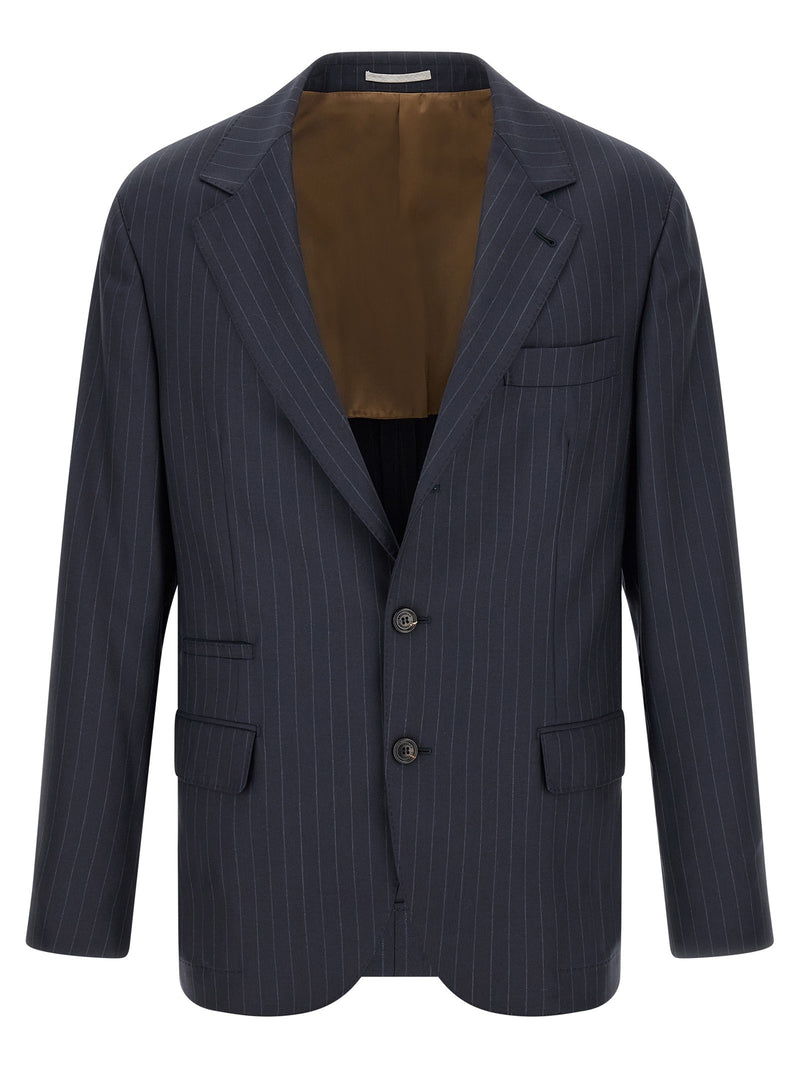 Pinstripe batavia blazer