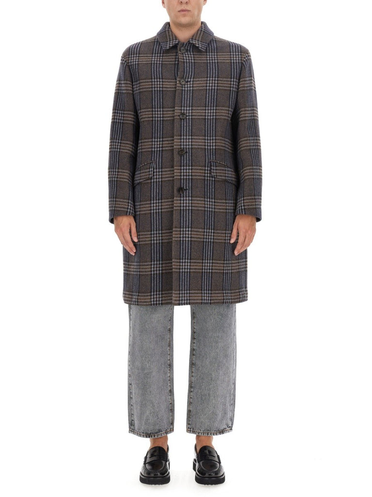 PLAID COAT