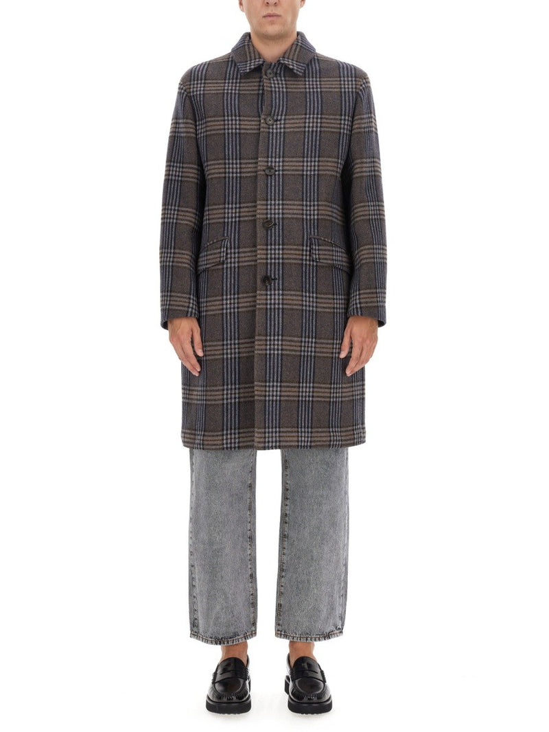 PLAID COAT