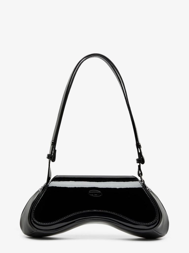 Play Crossbody patent fabric bag