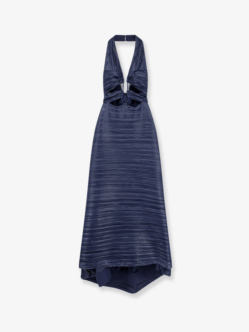Pleated fabric Jahzara dress