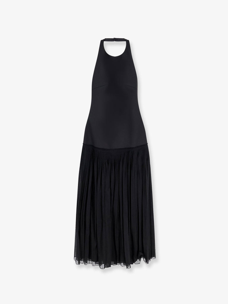 Pleated long dress