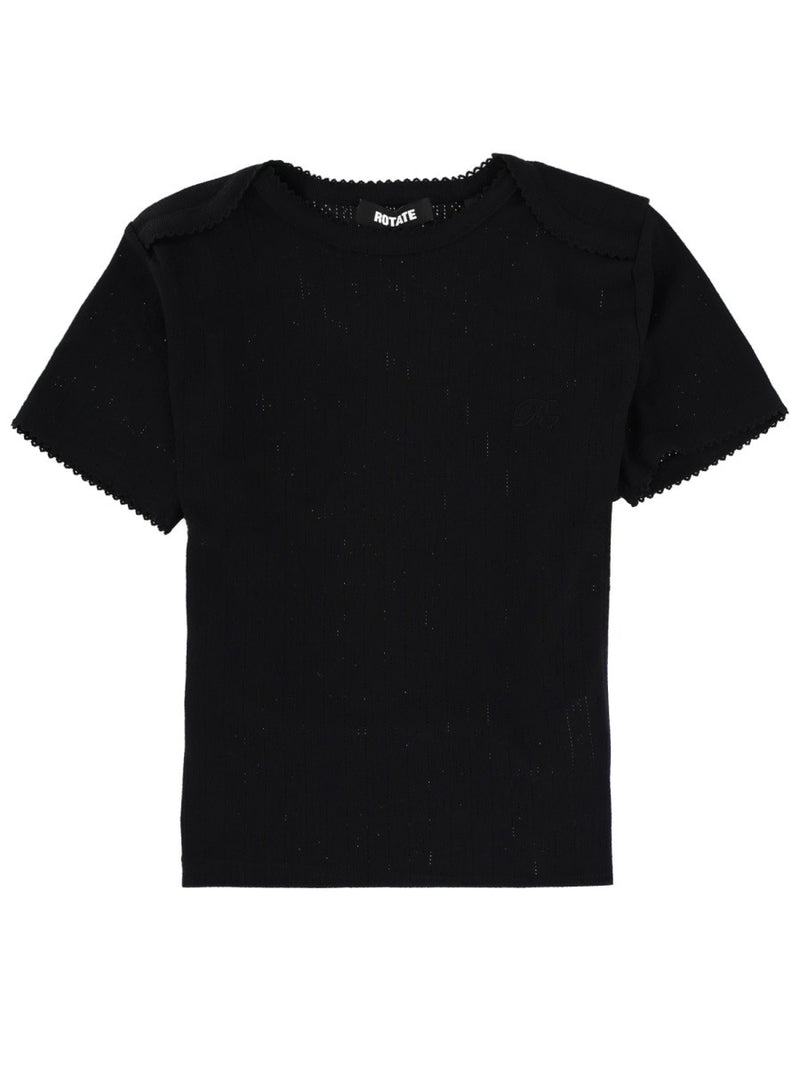 "POINTELLE" T-SHIRT