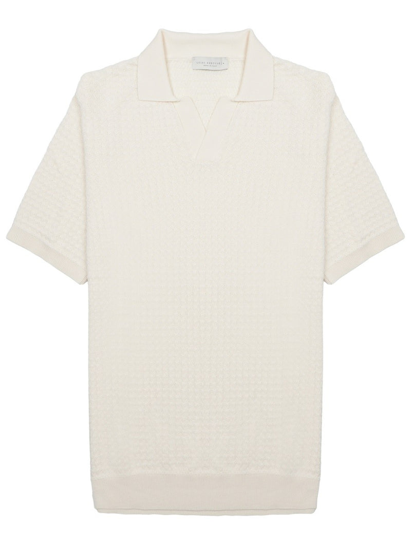 POLO "CAPRI" IN CROCHET DI COTONE