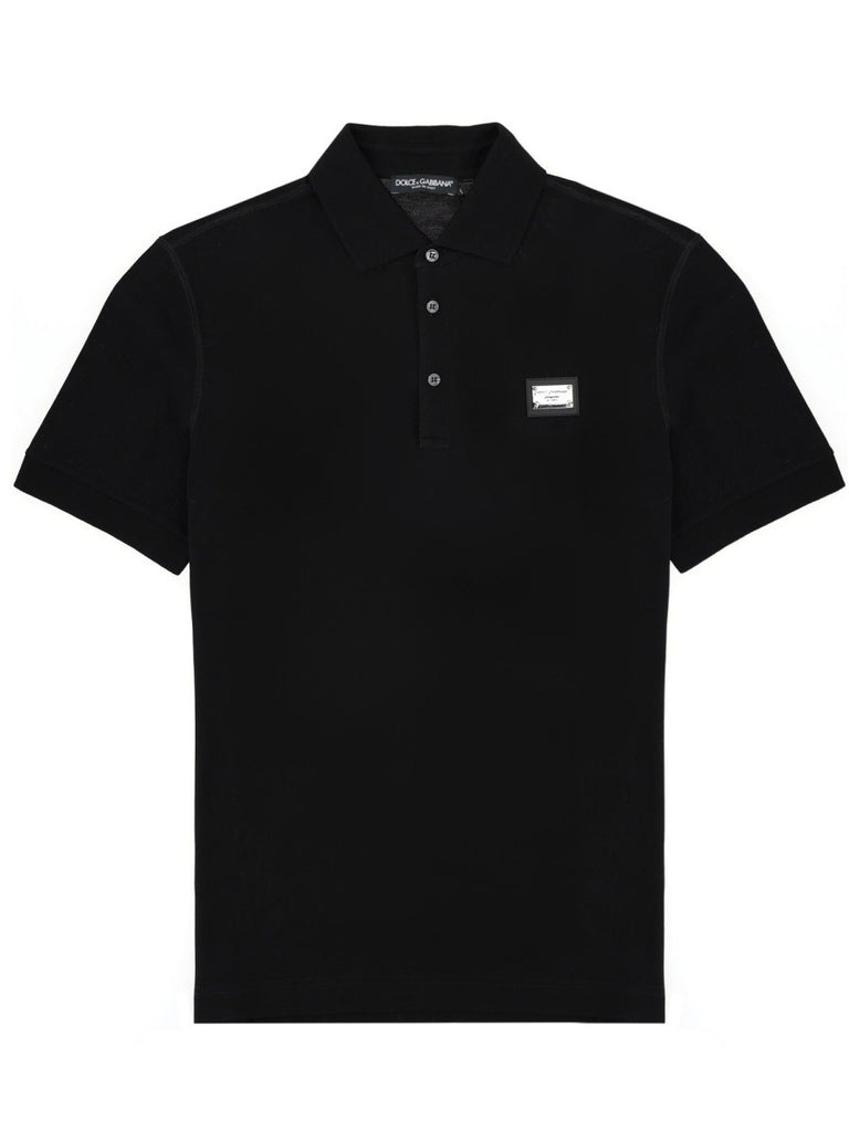POLO CON PATCH LOGO