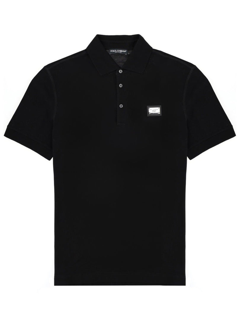 POLO CON PATCH LOGO