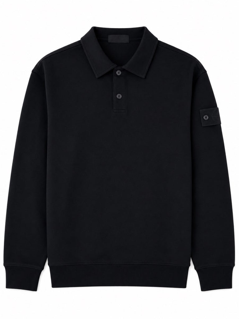 POLO CON PATCH LOGO