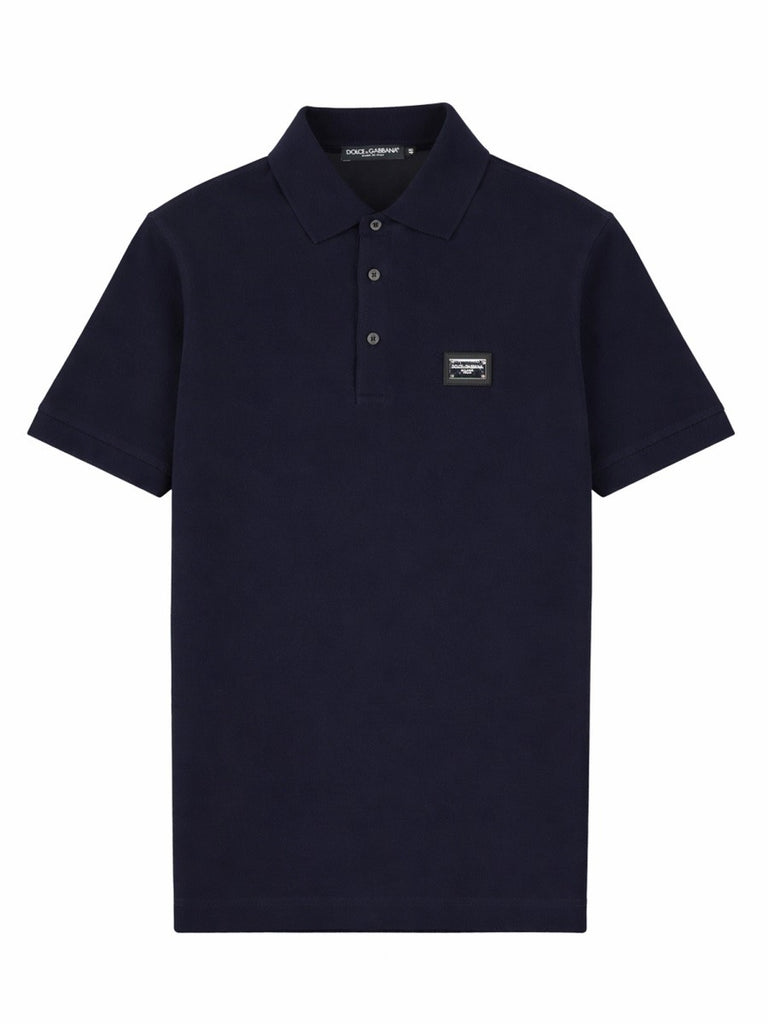 POLO CON PATCH LOGO