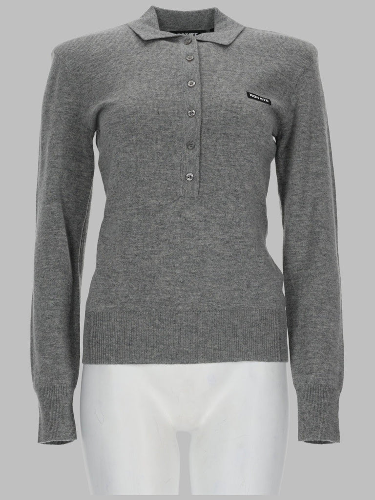 POLO IN LANA MERINO E CASHMERE