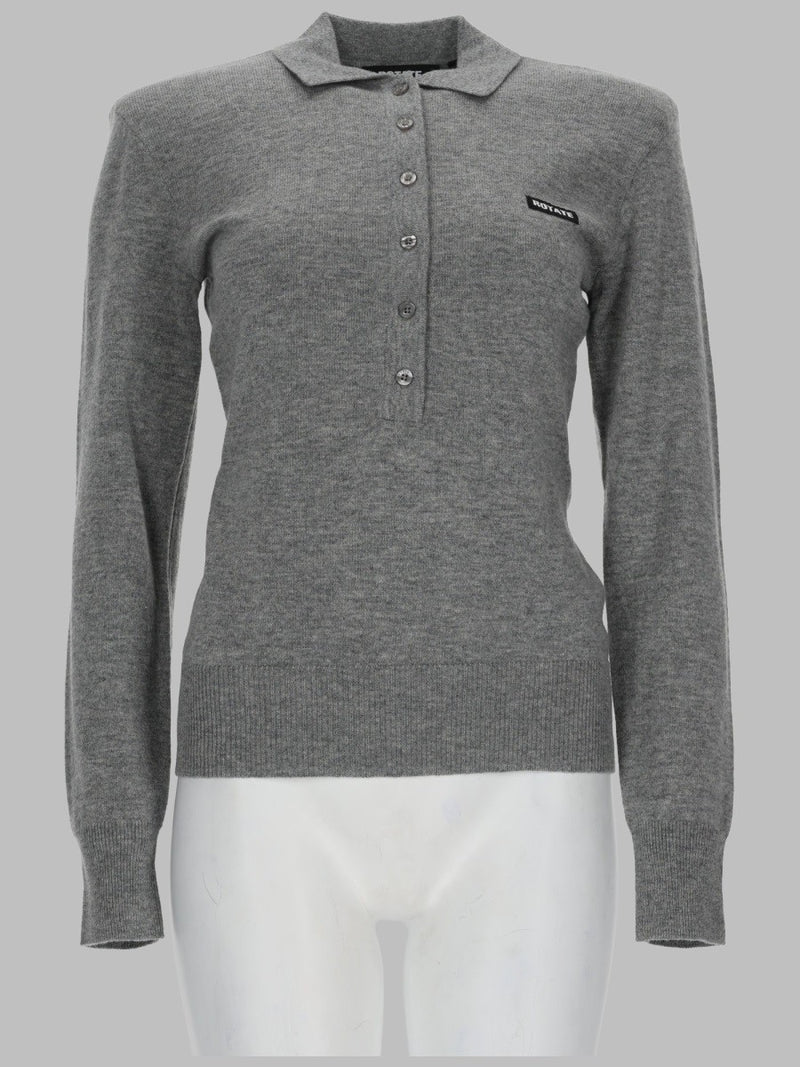 POLO IN LANA MERINO E CASHMERE