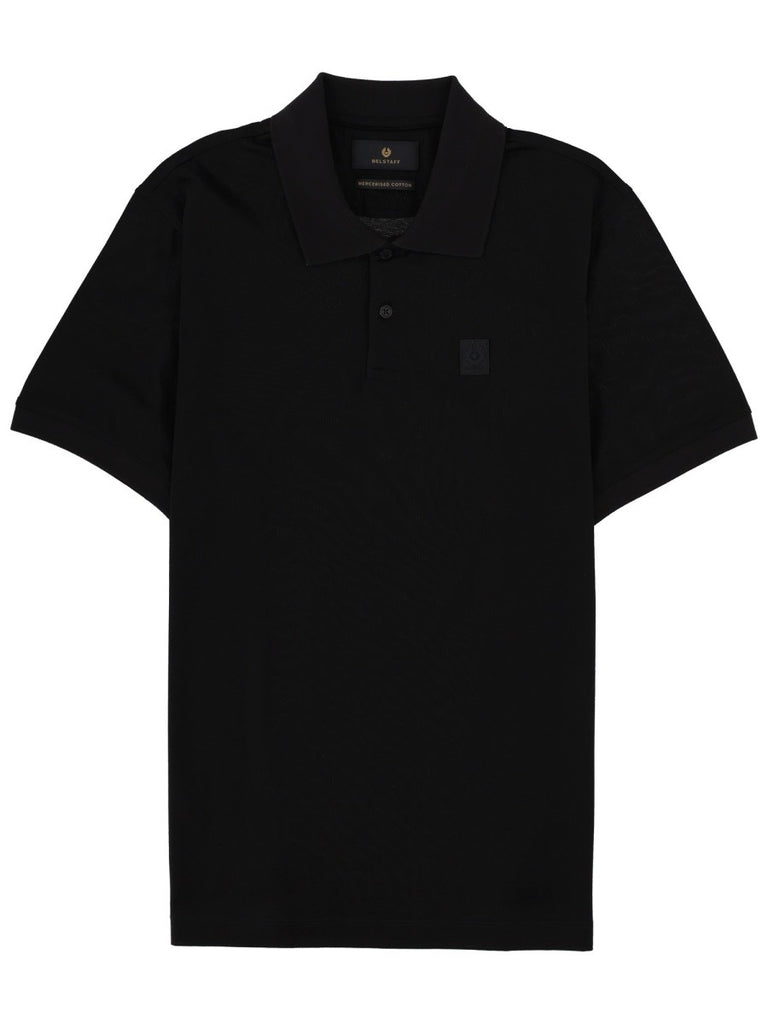 POLO "STEEL" CON PATCH LOGO