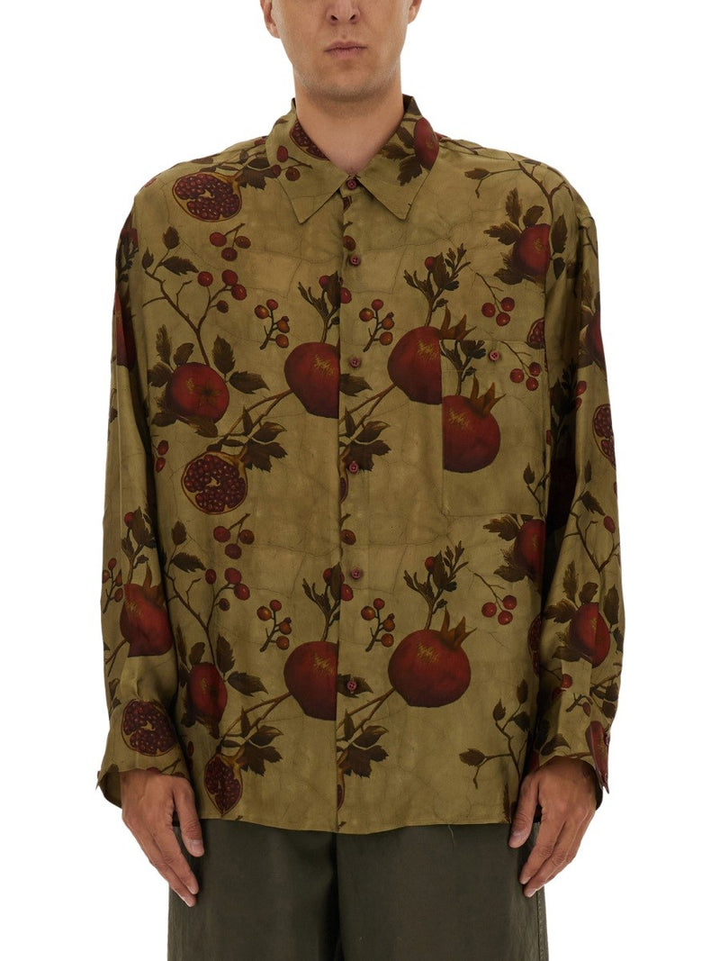 POMEGRANATE PRINT SHIRT