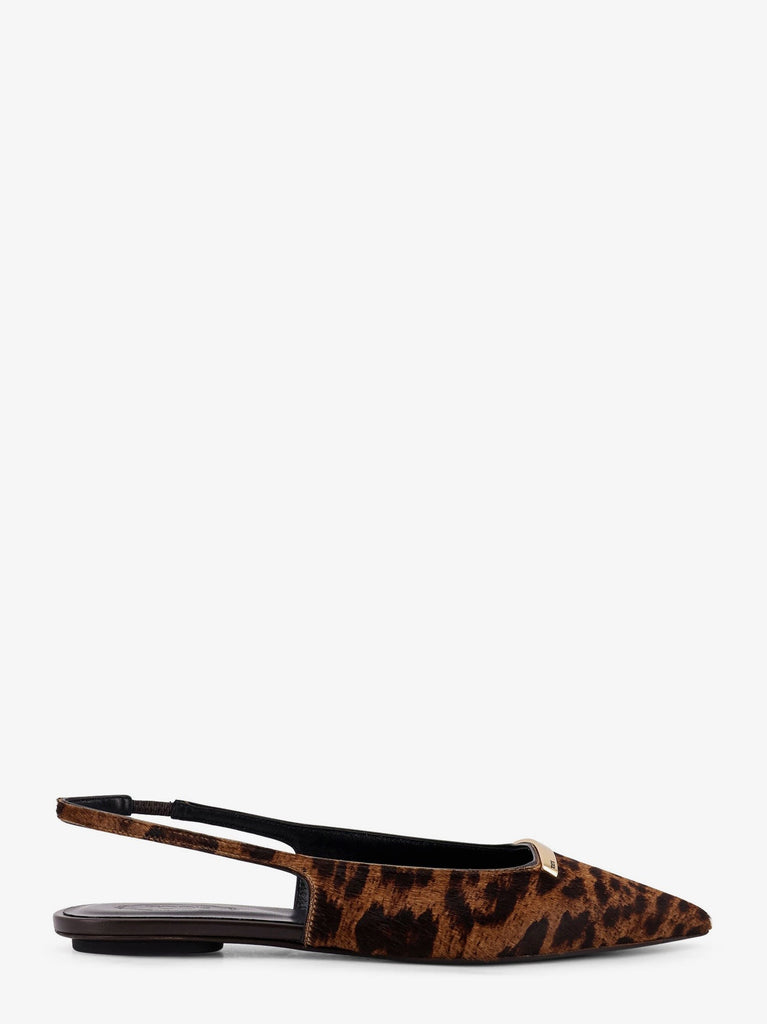Ponyskin ballerinas