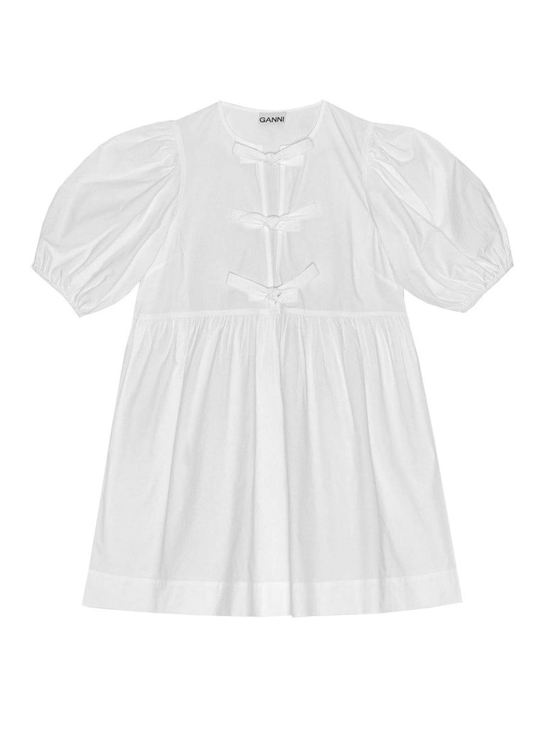 POPLIN MINI DRESS
