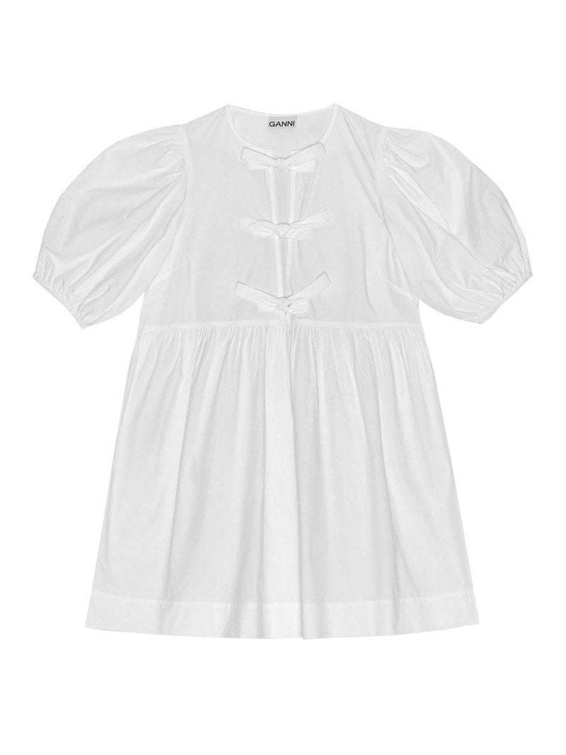 POPLIN MINI DRESS
