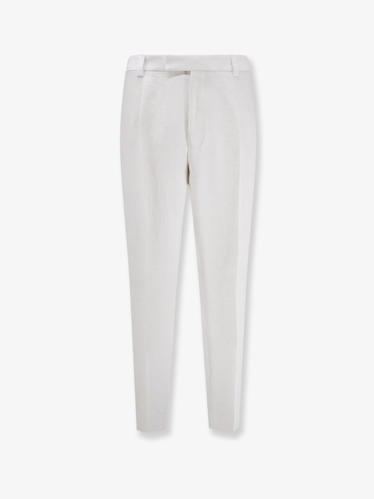 Port linen trousers