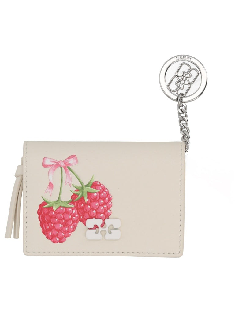 PORTACARTE CON STAMPA "RASPBERRY"