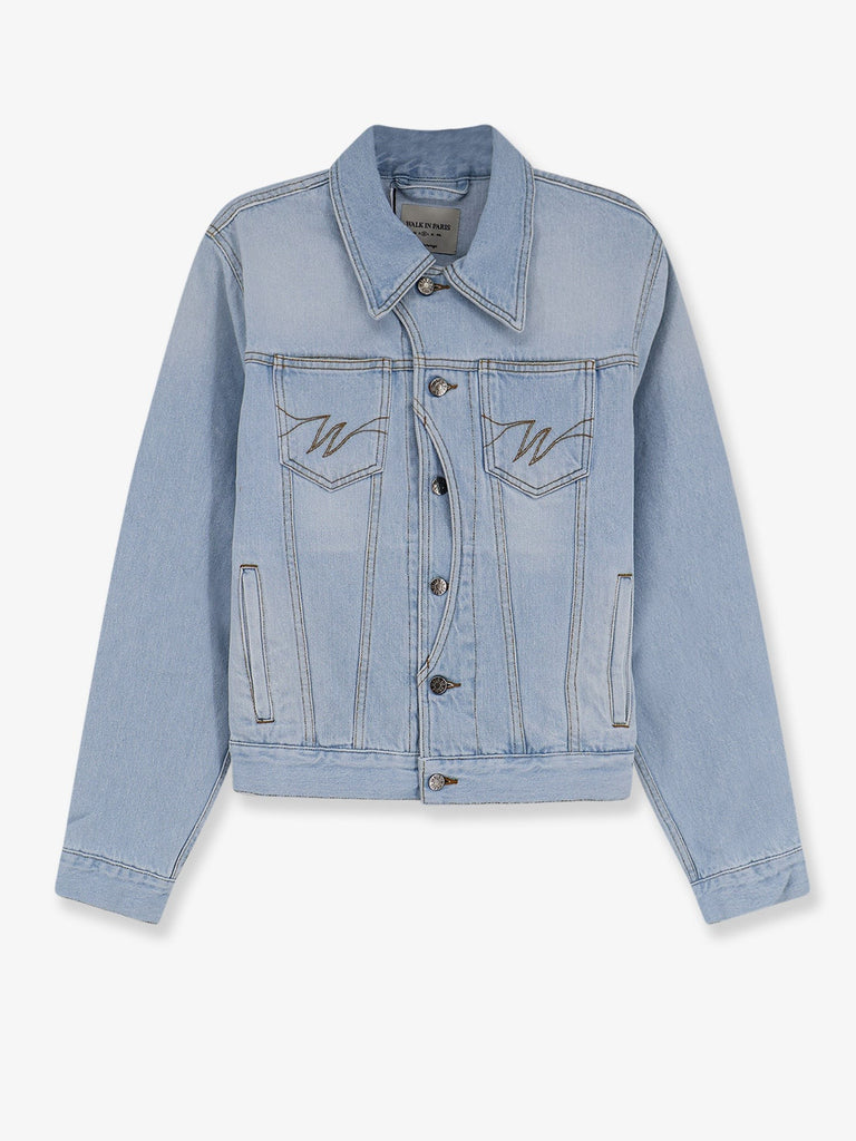 Postman blue denim jacket