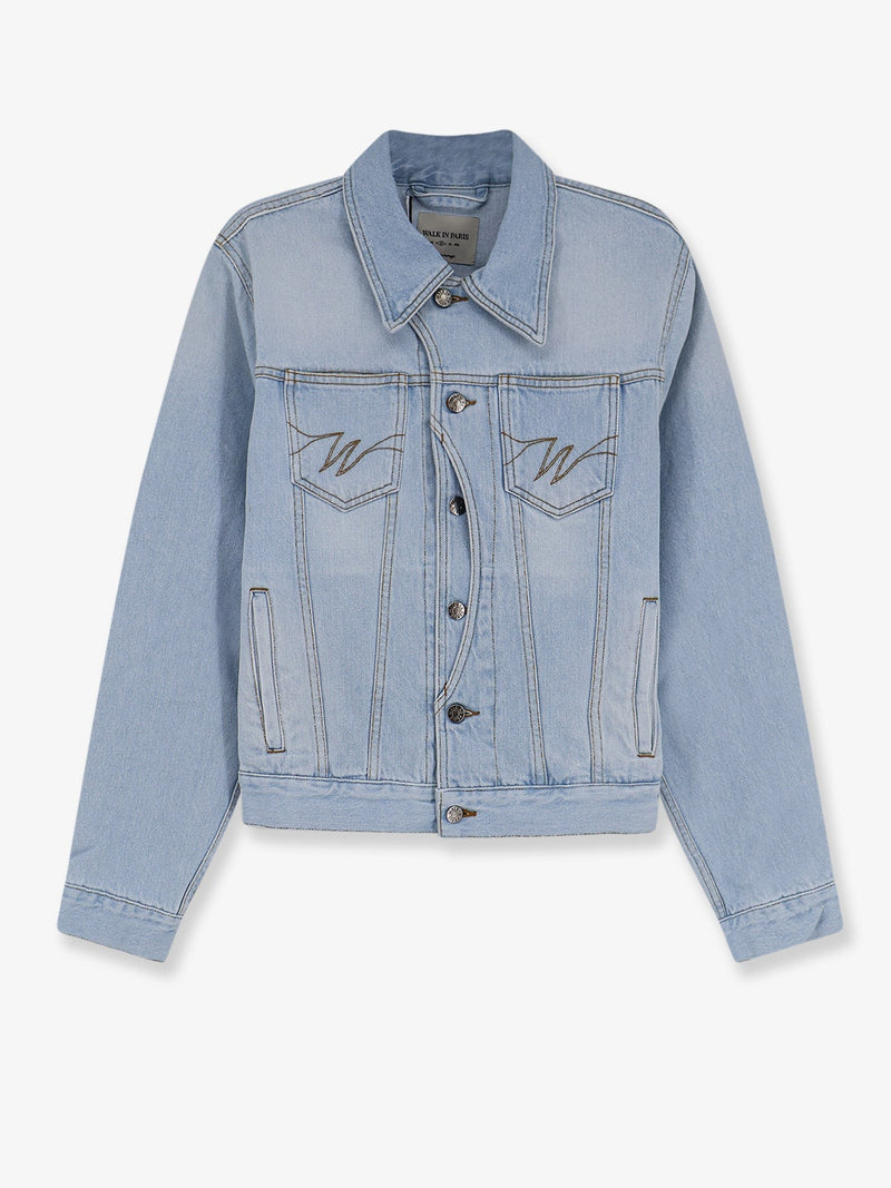 Postman blue denim jacket